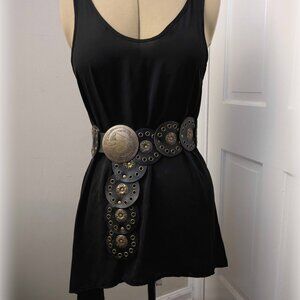 BNWT vintage y2k charlotte russe concho disc belt M/L